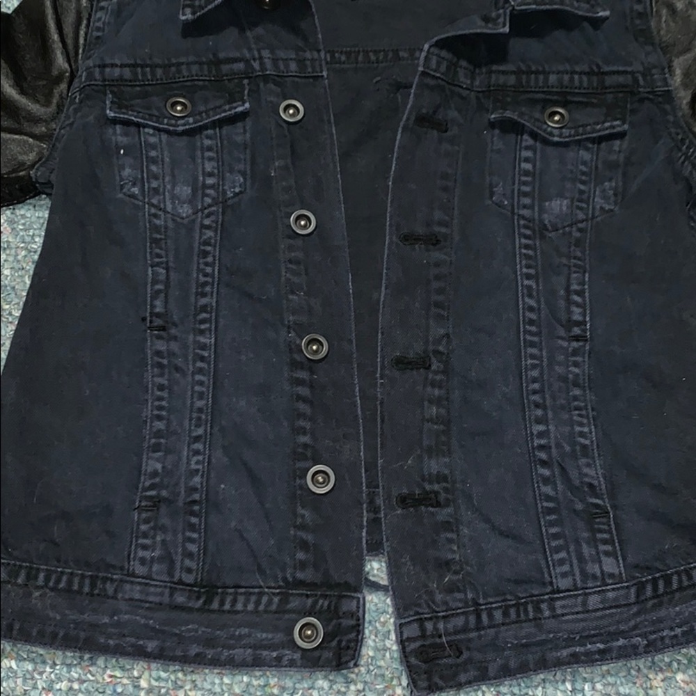 Trish Summerville Dragon Tattoo Jean Jacket.—RARE - Picture 4 of 6